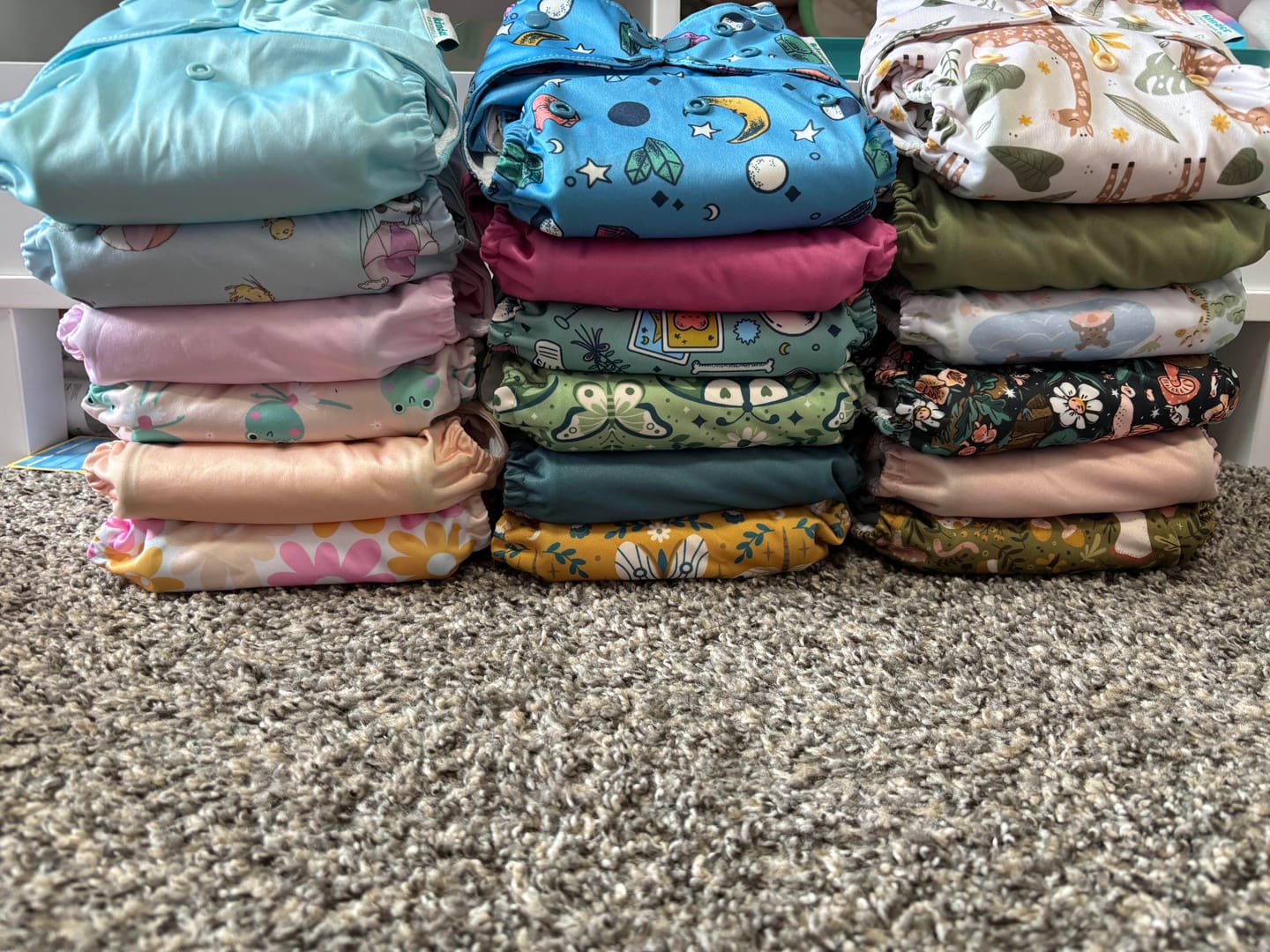 Customer photo review of Hobby and Interests: Essentials Pocket Cloth Diaper with Athletic Wicking Jersey, Grows with your Baby