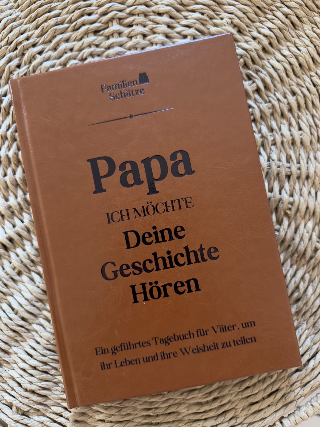 Customer photo review of Vater-Erinnerungen Geführtes Tagebuch