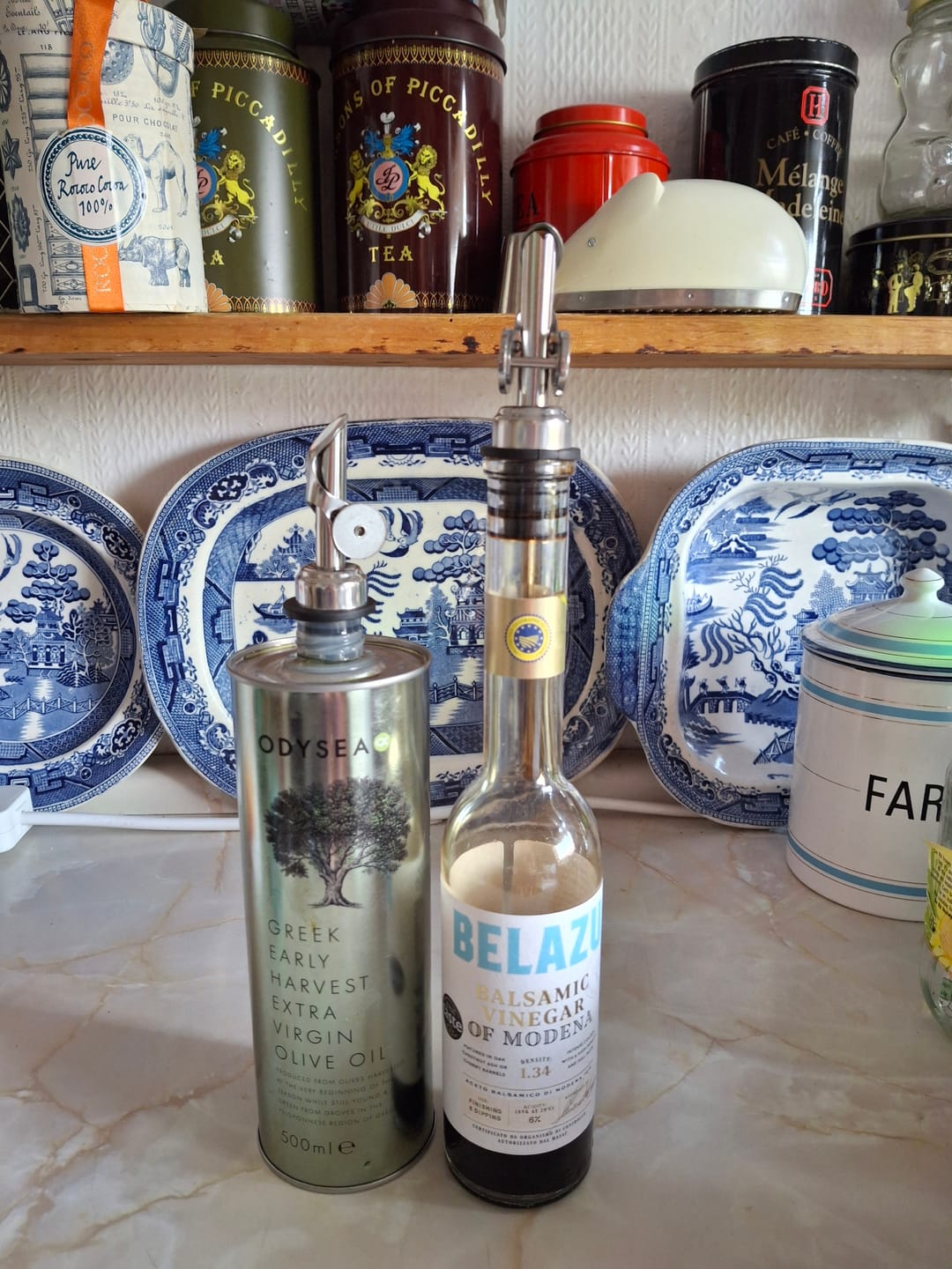Customer photo review of Oil Bottle Replacement Pourer