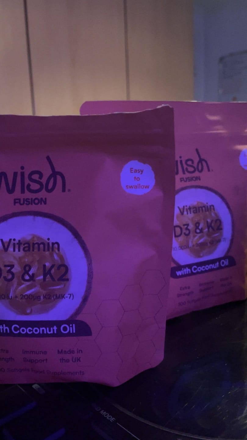 Customer photo review of Vitamin D3 + K2