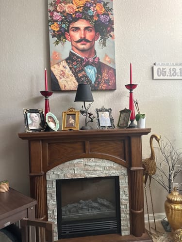 Customer photo review of Victorian Gentleman Print