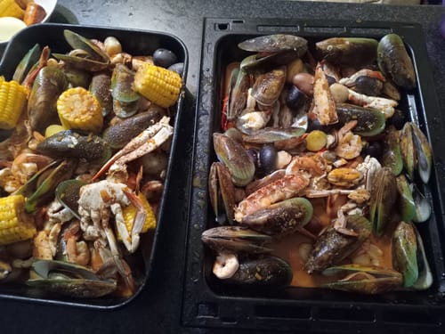 Customer photo review of Seafood Butter Seasoning (Crack and Co)