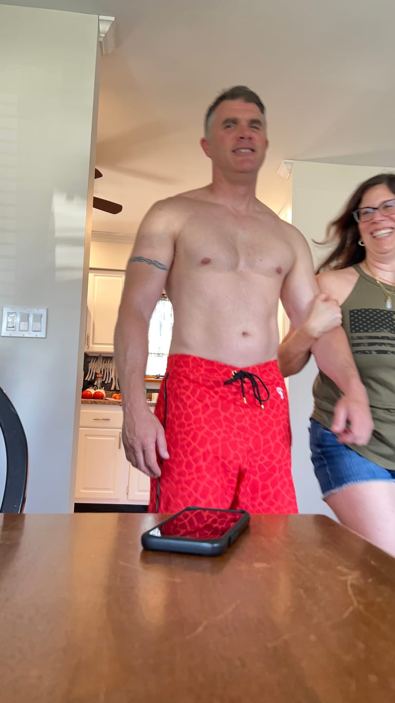 Customer photo review of Mirage Red - 5"
