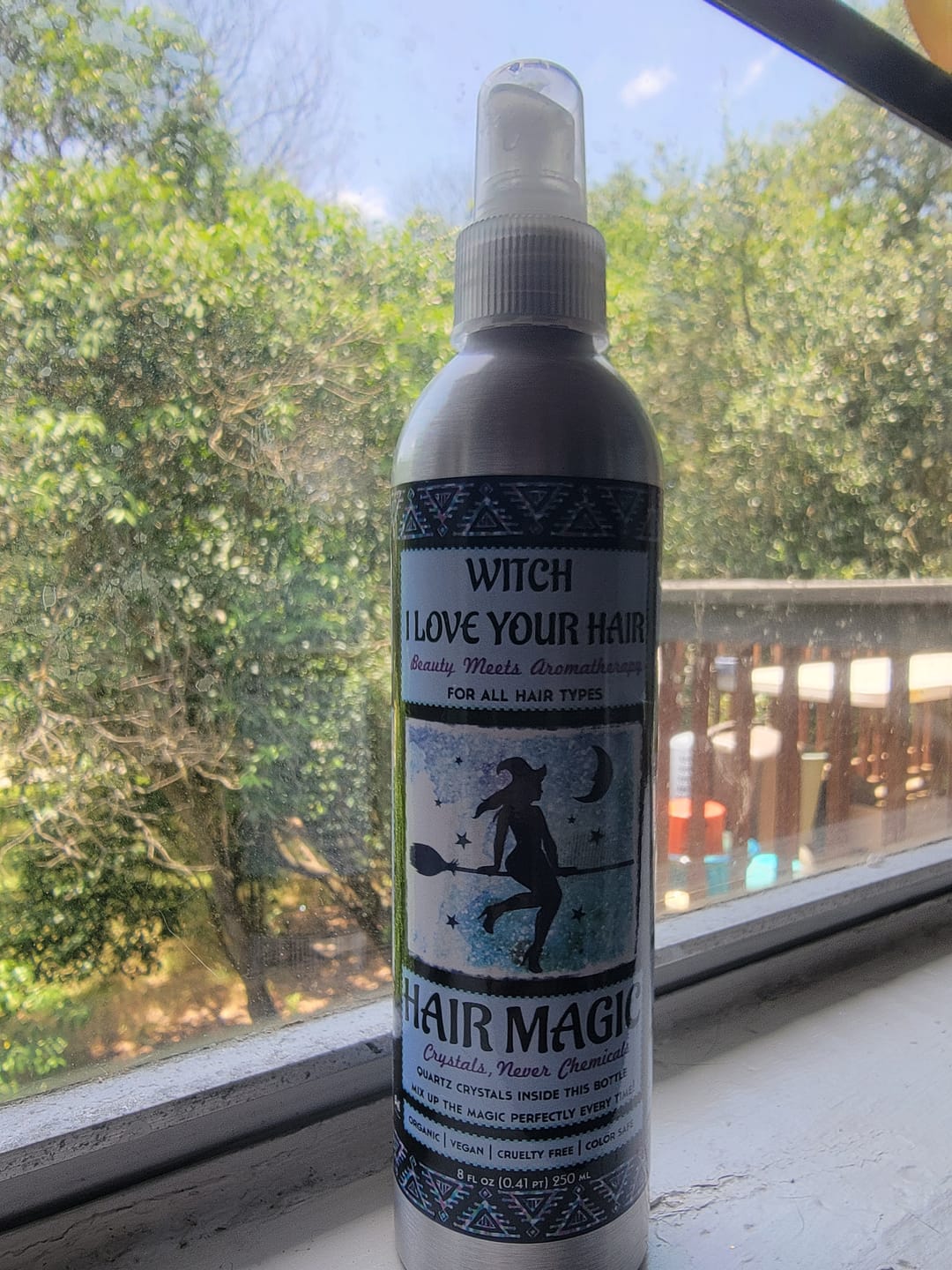 Customer photo review of Witch I Love Your Hair - Hair Mist