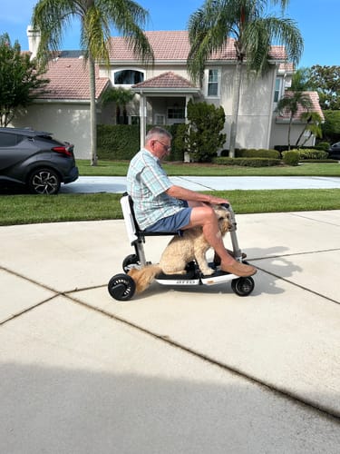 Customer photo review of ATTO Portable Mobility Scooter