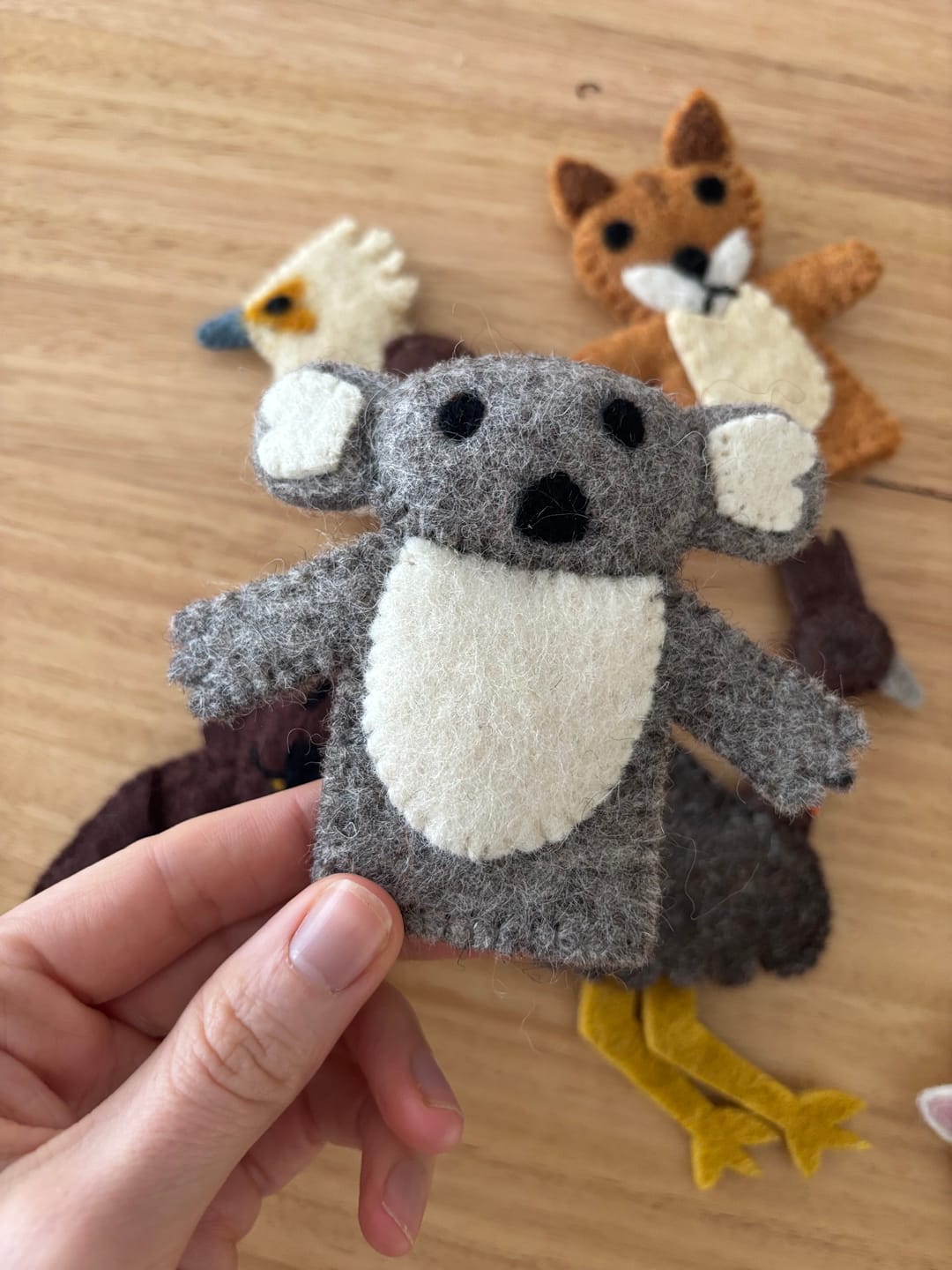 Customer photo review of Finger Puppets - $7 Individual (Pick and Choose)