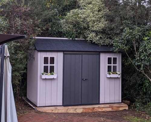 Customer photo review of Oakland 1175SD My Shed 3.42m x 2.16m