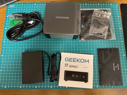 Customer photo review of GEEKOM AI PC IT15 ミニPC 第15世代 インテル®CORE™ Ultra5-225H/ Ultra9-285H