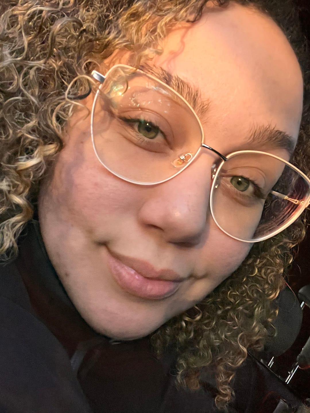 Customer photo review of Nicky Eyeglasses