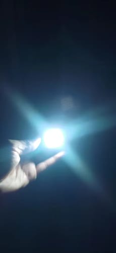 Customer photo review of 800 Lumens Mini LED Floodlight