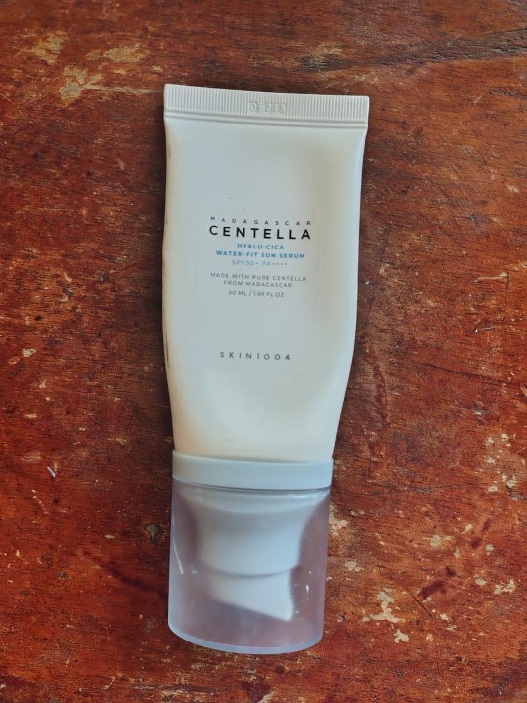Customer photo review of Hyalu-Cica Water-Fit Sun Serum SPF50+ PA++++