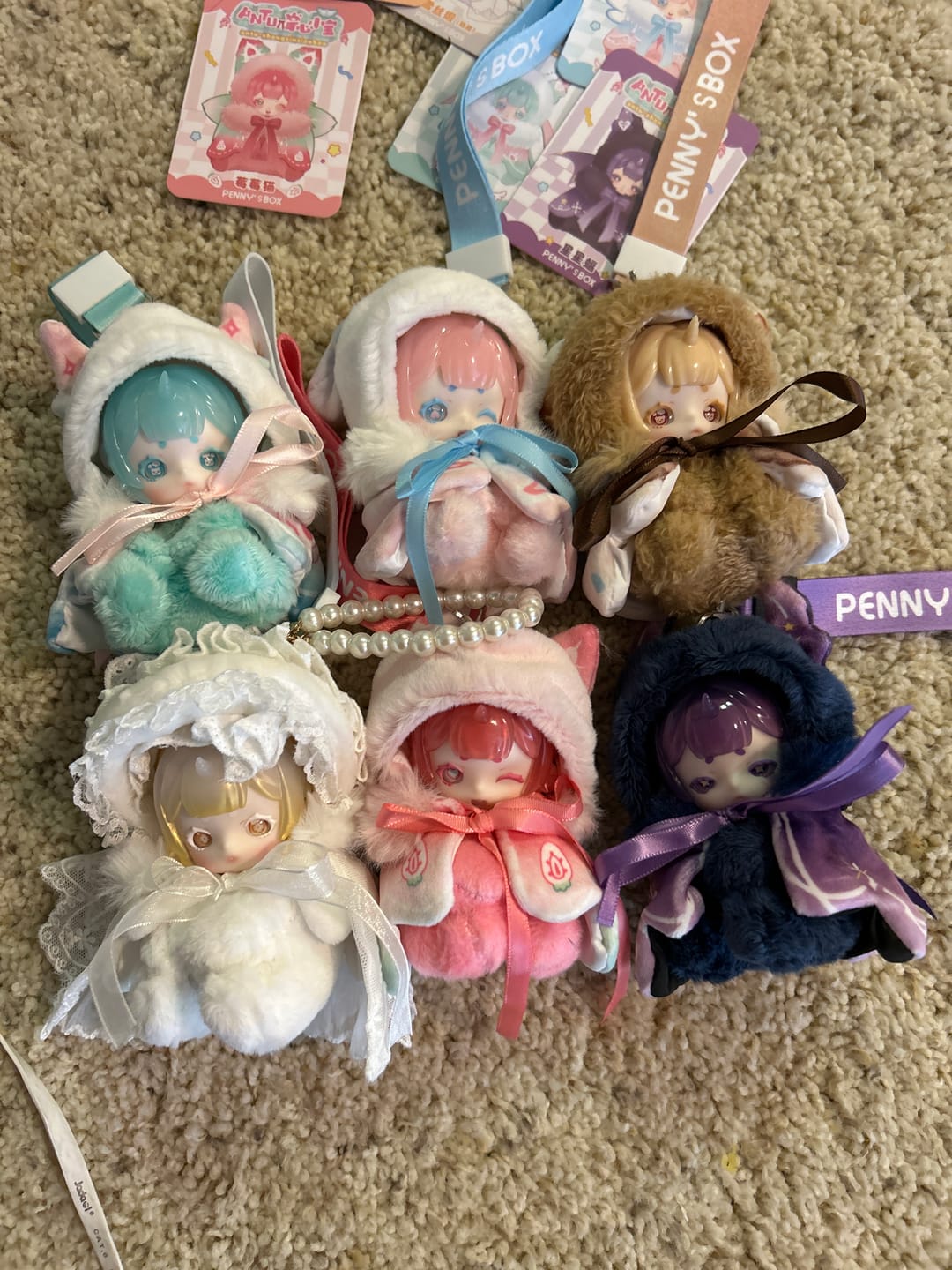 Customer photo review of Antu Cute Petite Series Plush Blind Box