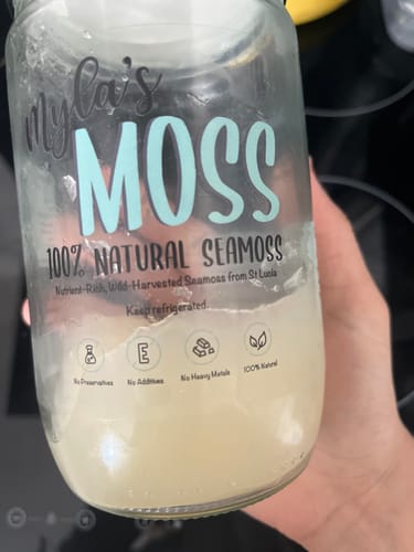 Customer photo review of MYLASMOSS SEAMOSS GEL (720ML)