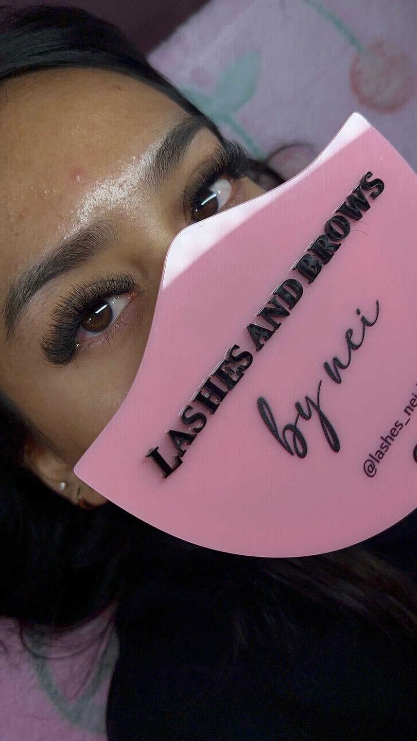 Customer photo review of 4D W Lash Extension