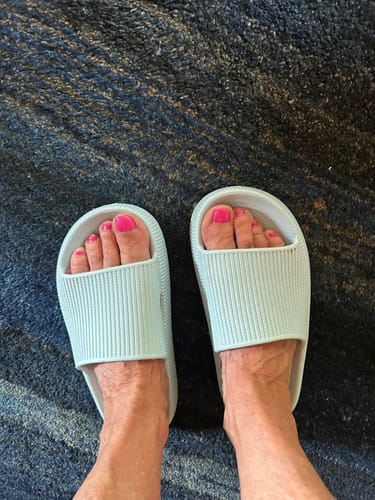 Customer photo review of Sloppy Slides™ • Sommerschlappen