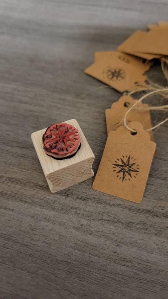 Customer photo review of Small Wood Stamp