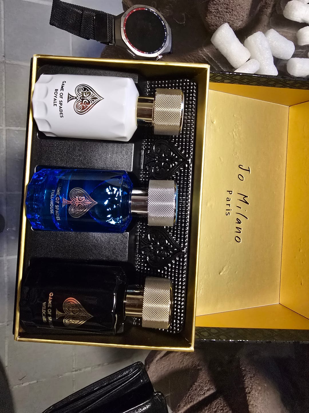 Customer photo review of Set 3Pzs Game Of Spades Collection 30ml