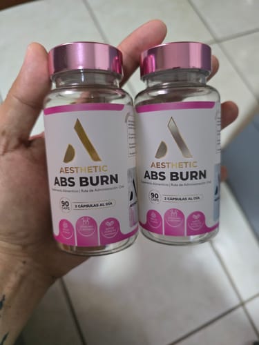 Customer photo review of Aesthetic Abs Burn - El suplemento definitivo para tonificar tu figura