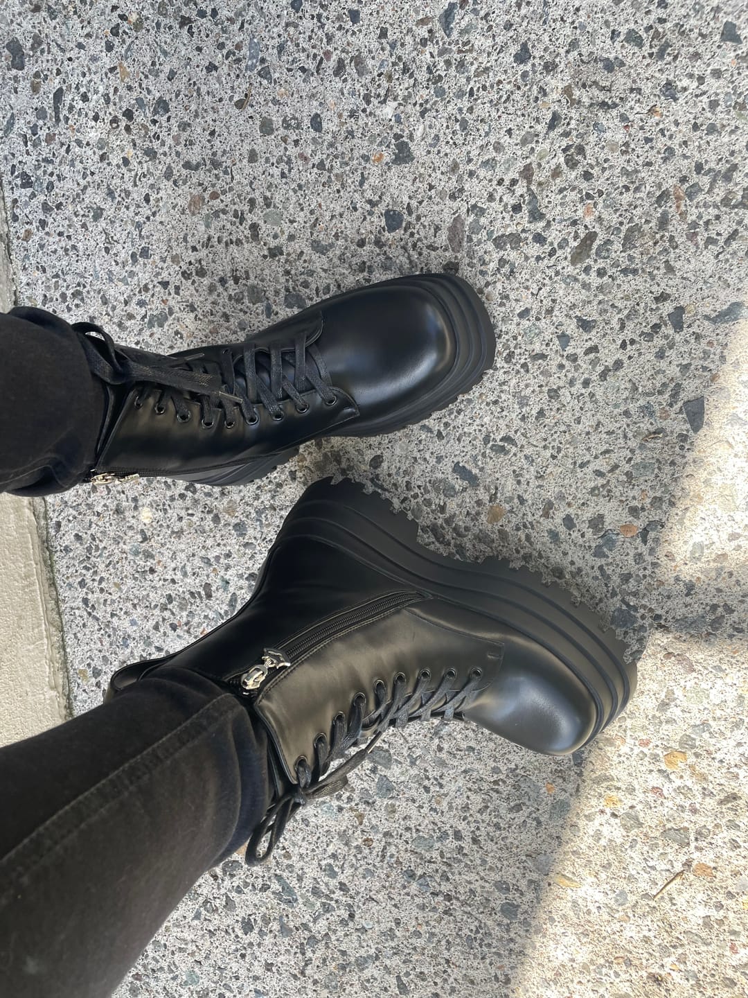 Customer photo review of Combat Bratz Boots