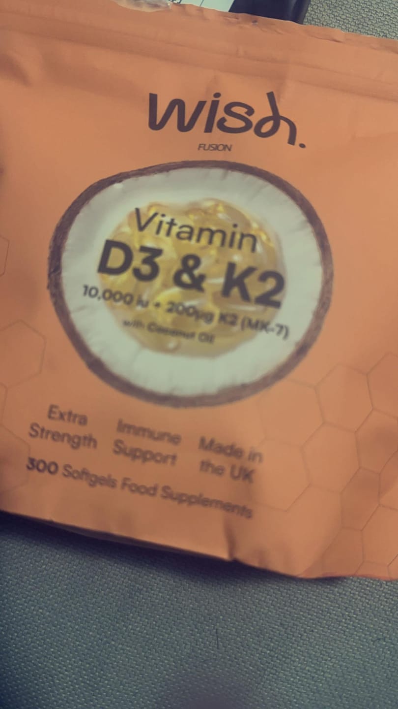 Customer photo review of Vitamin D3 + K2