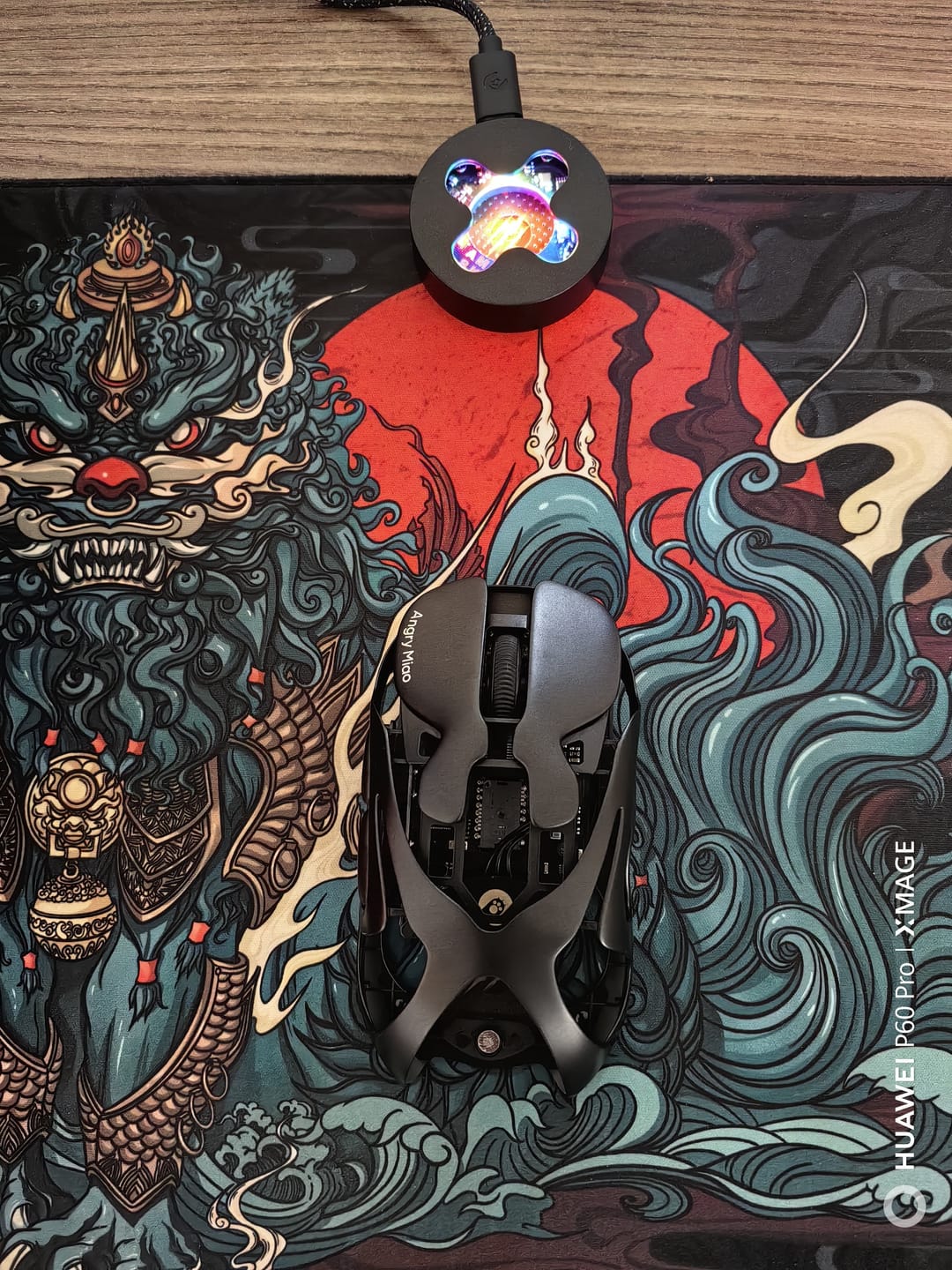 Customer photo review of Angry Miao Infinity Magnezyum Wireless Mouse