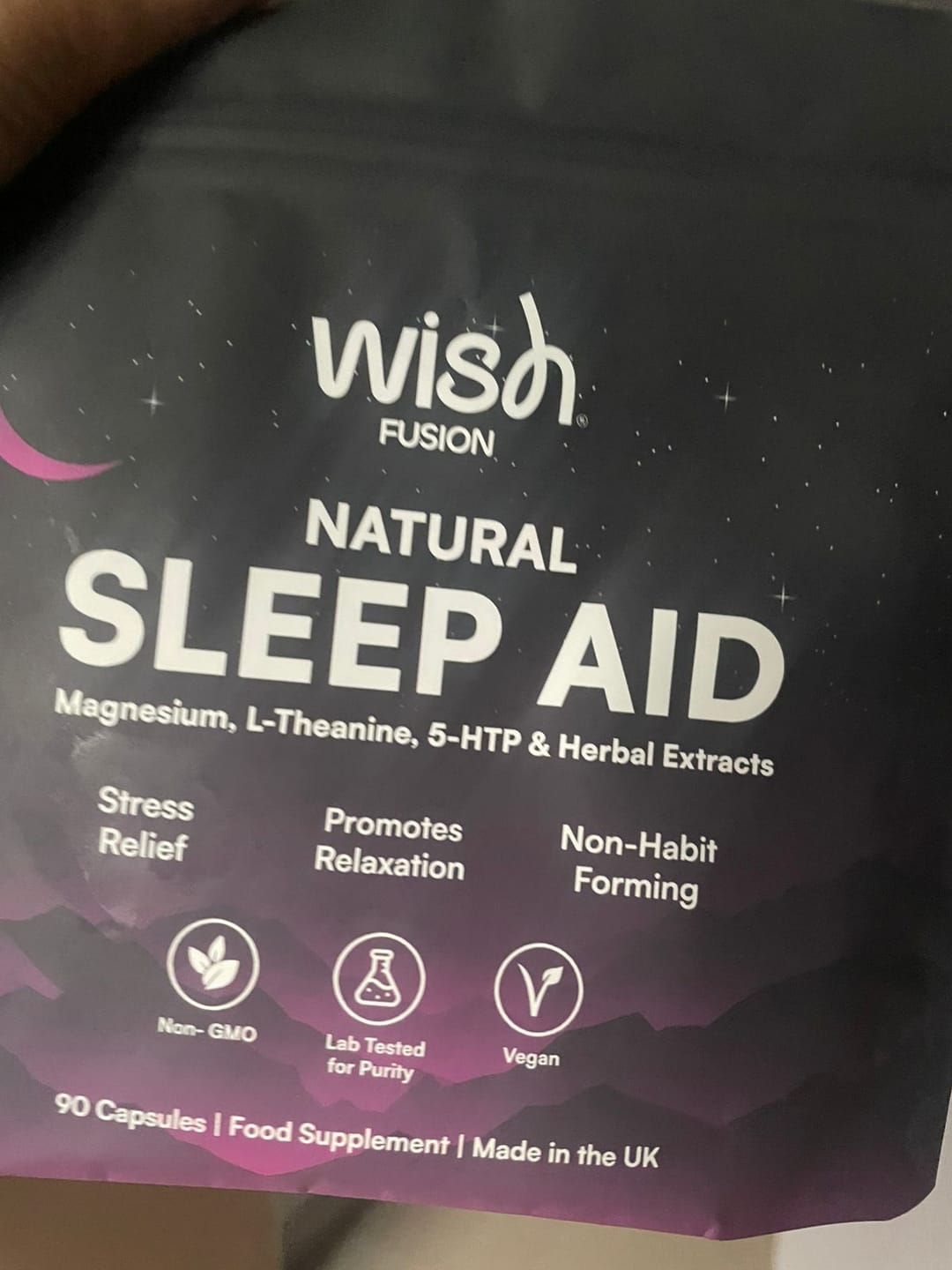 Customer photo review of Natural Sleep Aid