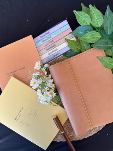 Customer photo review of Writers Note Kit