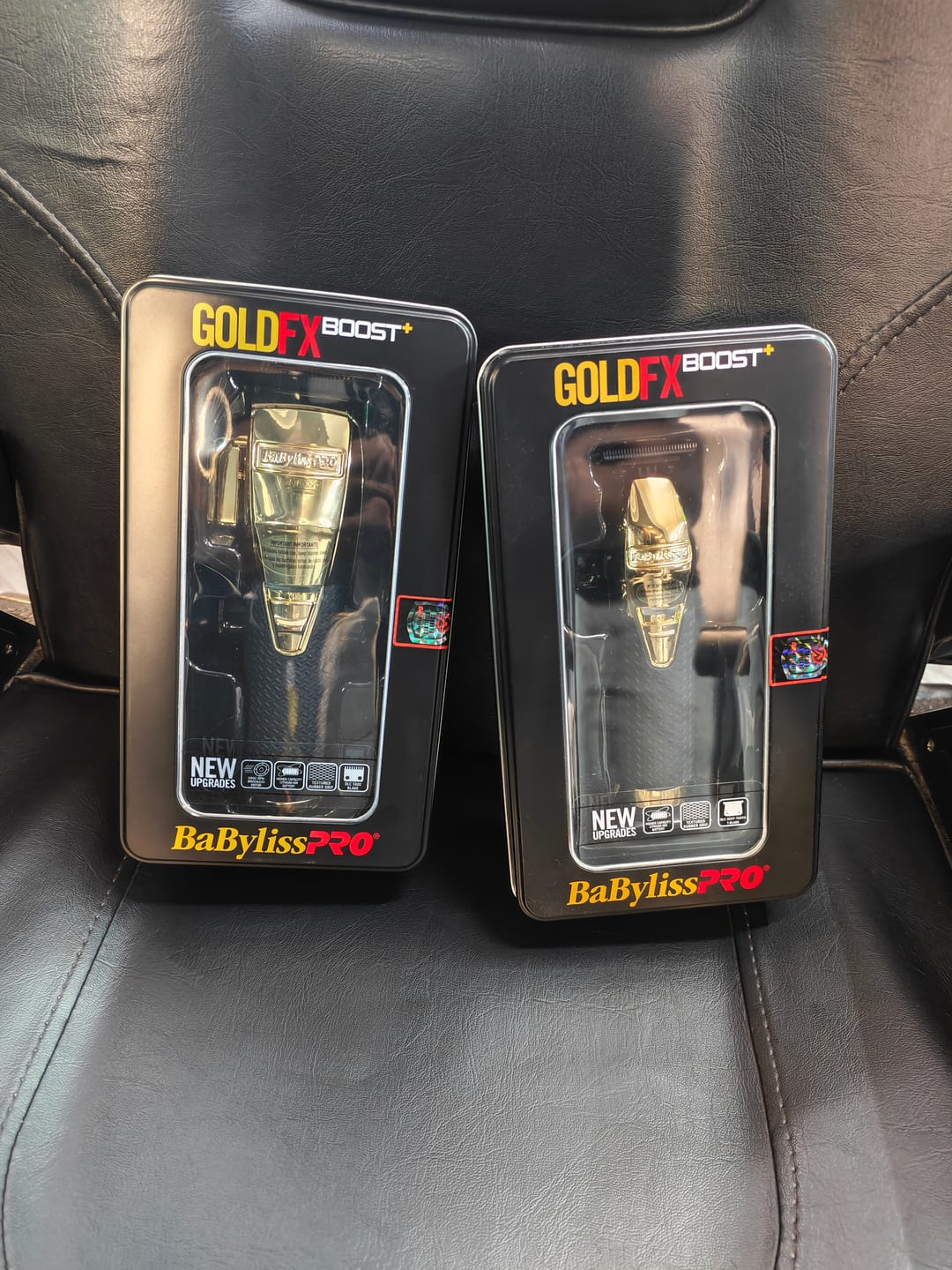 Customer photo review of BaByliss PRO - Combo Clipper Boost+ & Trimmer Boost+ GOLD