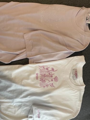 Customer photo review of CUSTOM WOMEN'S T-SHIRT