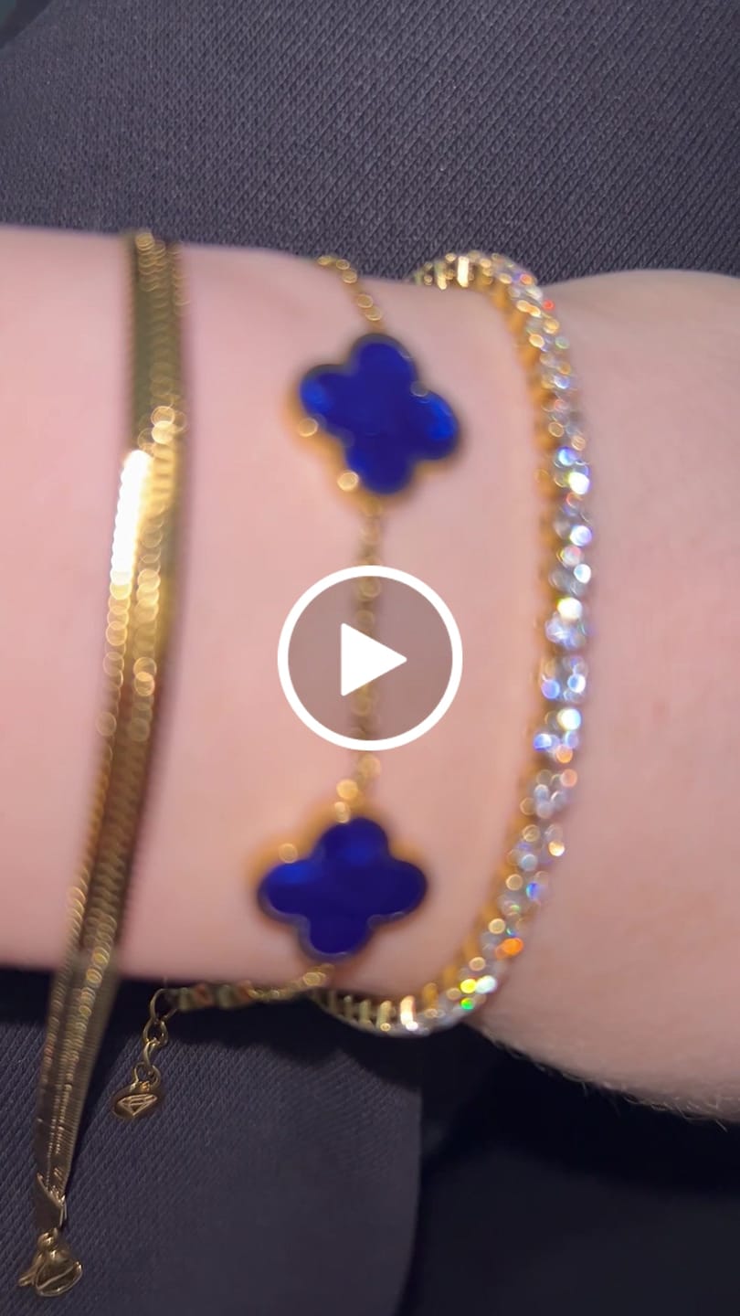 Customer video review of Tennis Armband | 18K vergoldet