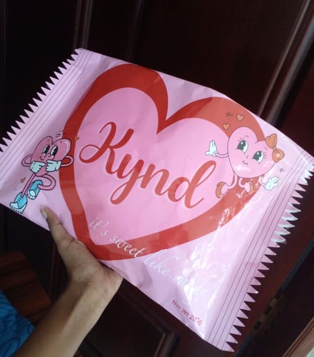 Customer photo review of Kynd Toffee Packaging