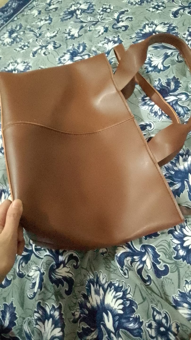 Customer photo review of Portland Tote Expresso