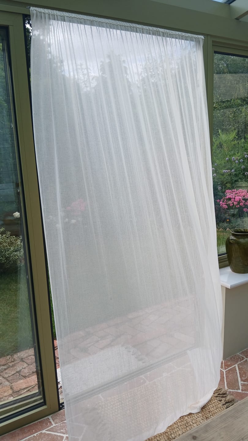 Customer photo review of Plain Muslin Fabric