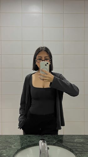 Customer photo review of Bodysuits Contour sin mangas