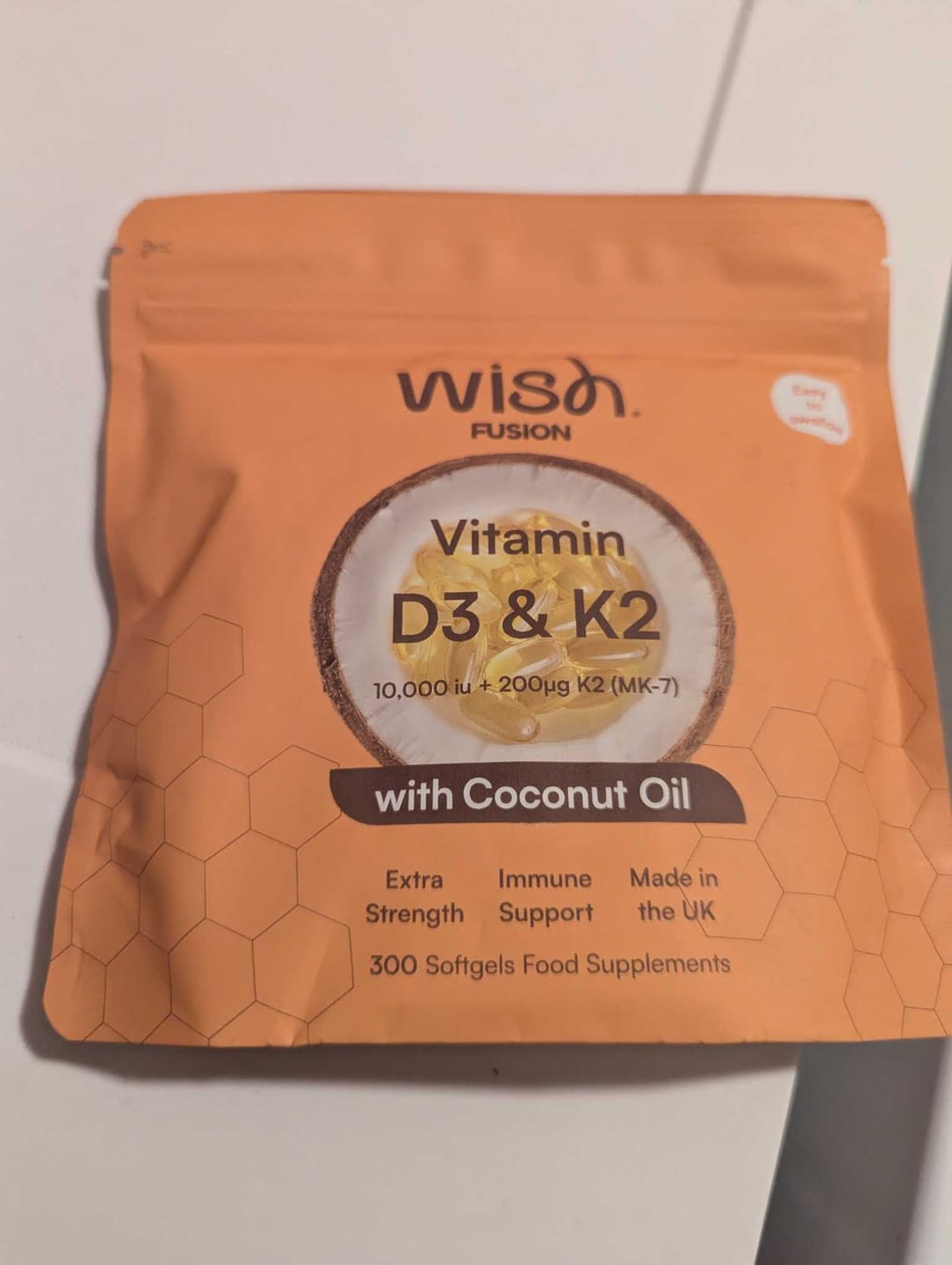 Customer photo review of Vitamin D3 + K2