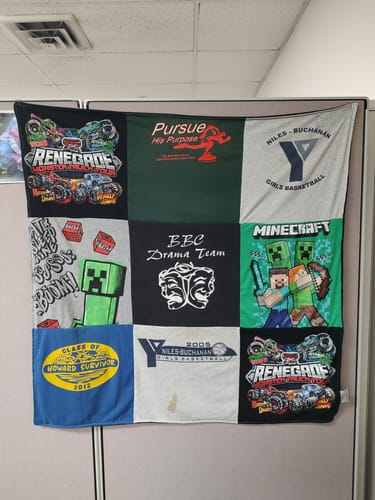 undefined review of Premium T Shirt Quilt image 1 out of 1