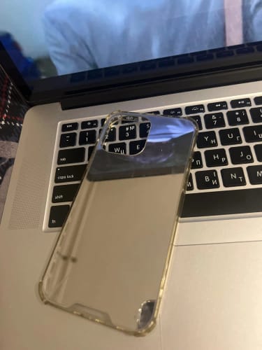 Customer photo review of Plating Make Up Mirror iPhone Case