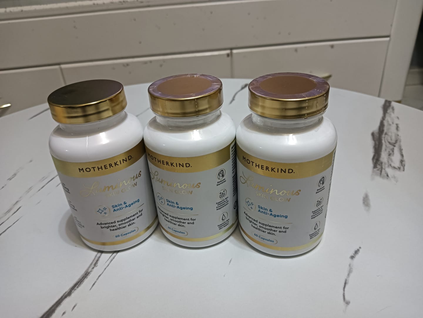 Customer photo review of Luminous Skin Glow With Collagen