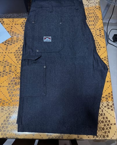 Customer photo review of Ben Davis Carpenter Denim Jean Shorts