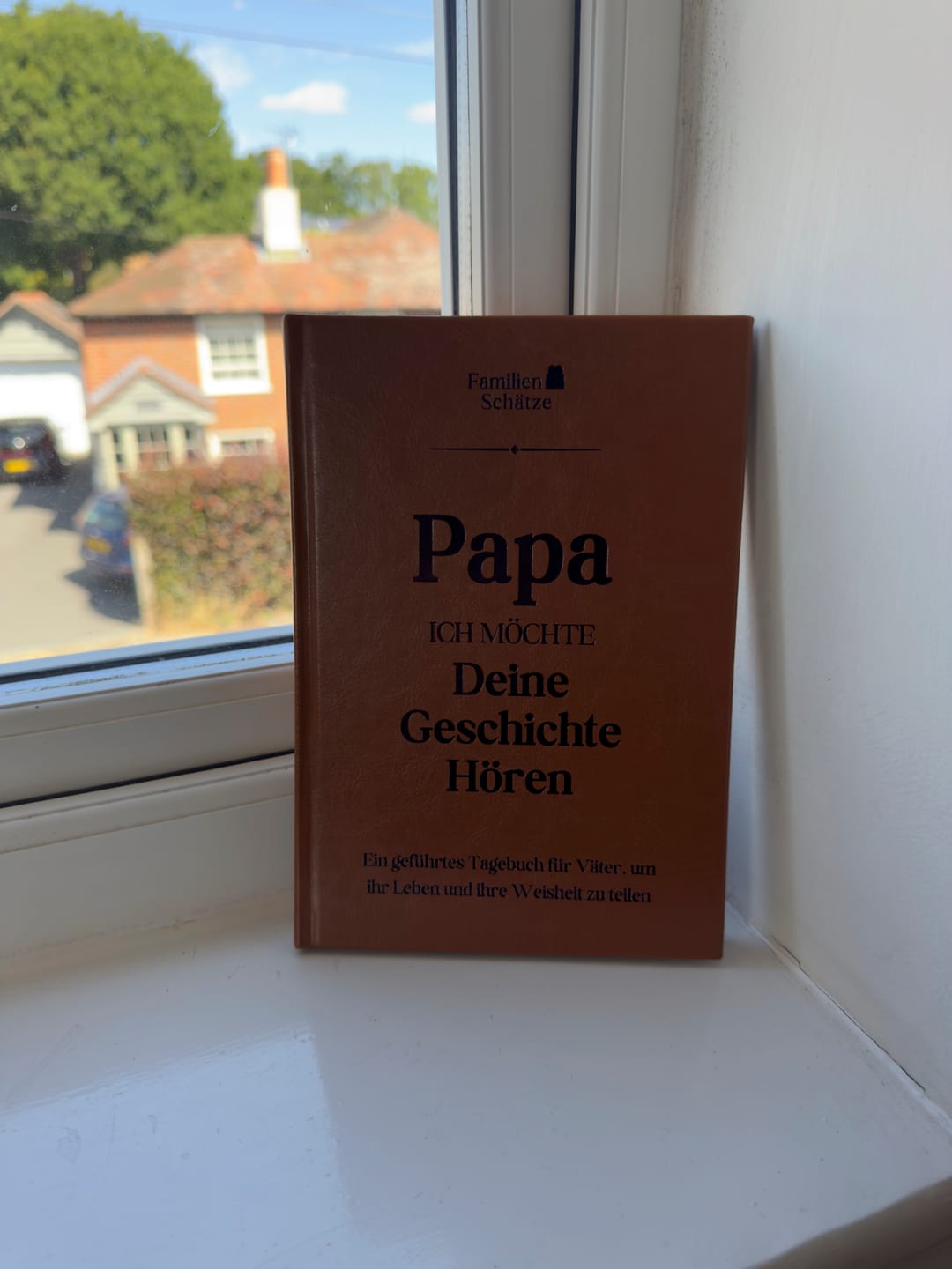 Customer photo review of Vater-Erinnerungen Geführtes Tagebuch