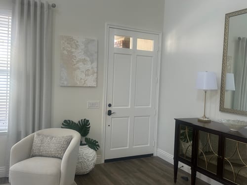 Customer review photo for Plaster Art Texture Painting #SG165
