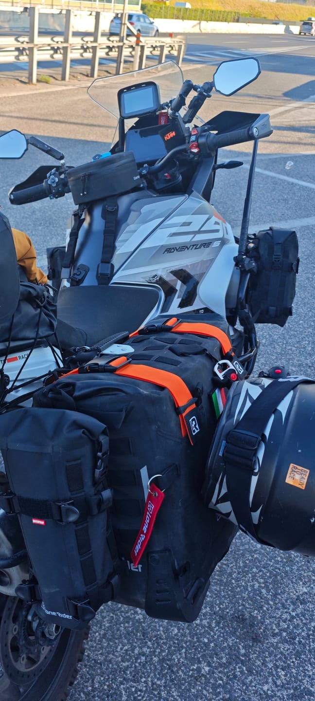Customer photo review of Color Straps for MotoBags