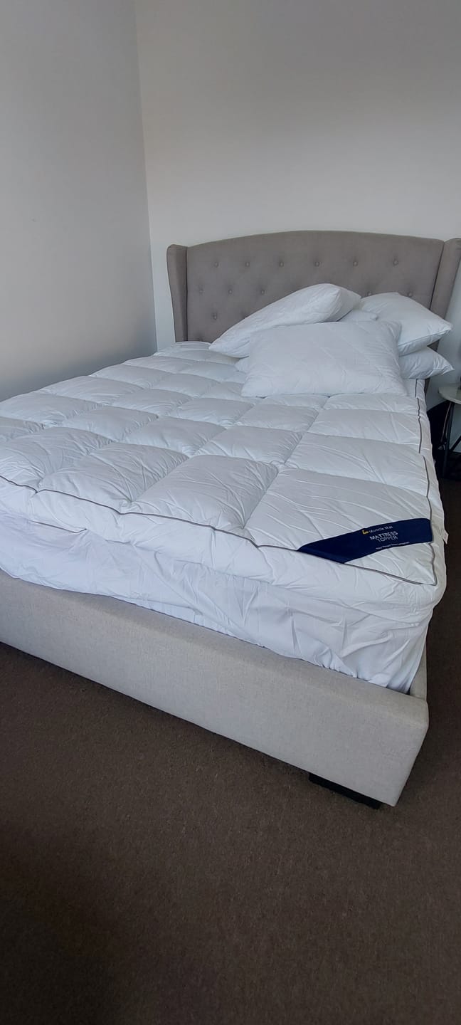 Customer photo review of Muscle Mat Luxury Mattress Topper