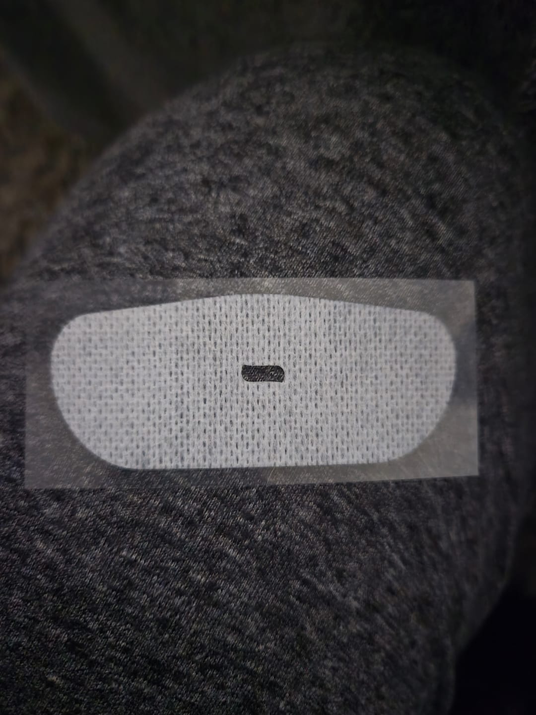 Customer photo review of Non-Vented Mouth Tape