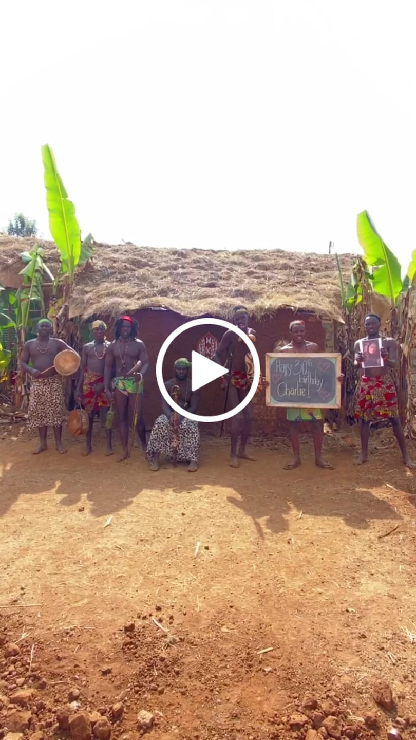 Customer video review of Greeting Video from Africa