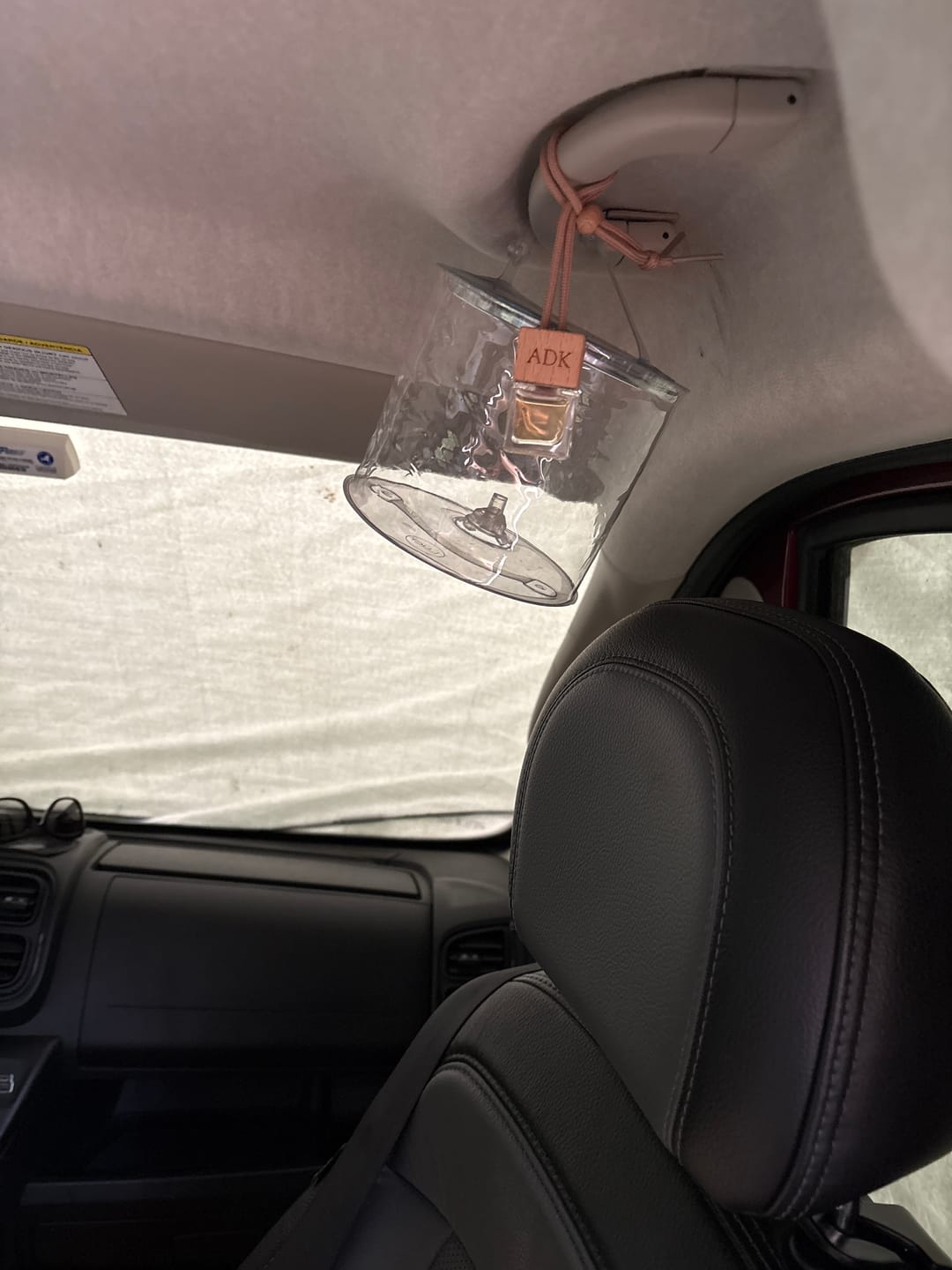 Customer photo review of Balsam & Cedar Car Freshener