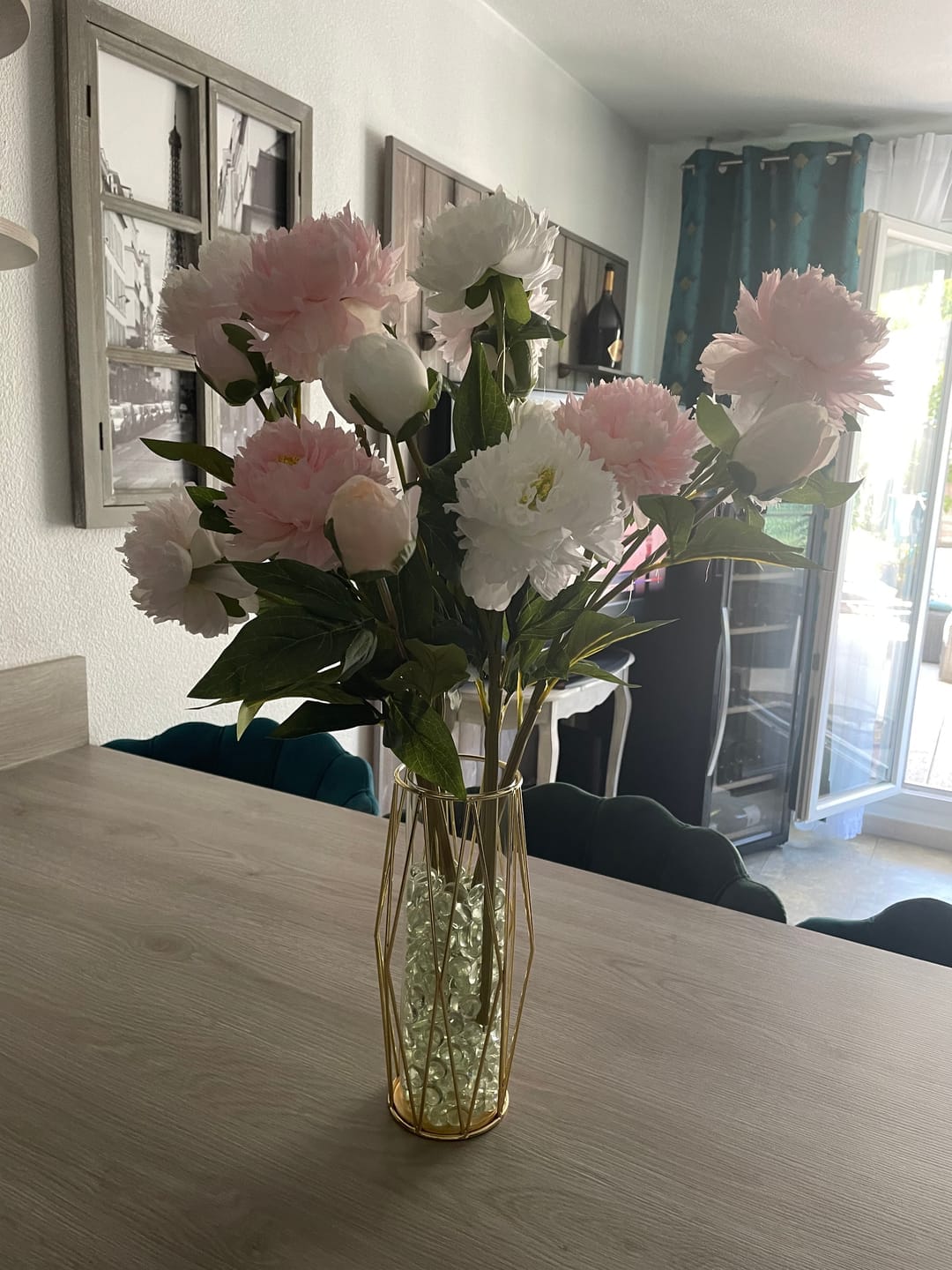 Customer photo review of Zijden Pioenrozen - Mix