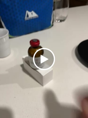 Customer video review of Bacteriostatic Water