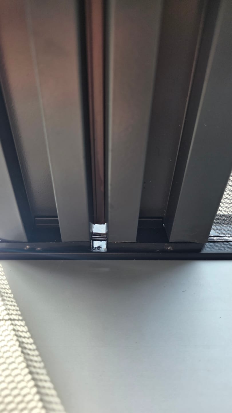 Customer photo review of Fliegengitter zum Schieben