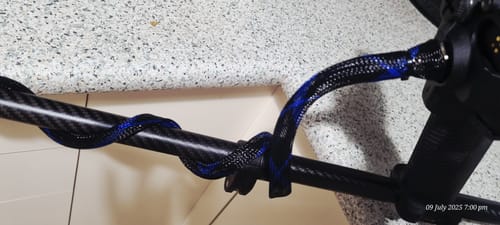 Customer photo review of Reptile Wrapz Cable Sleeve